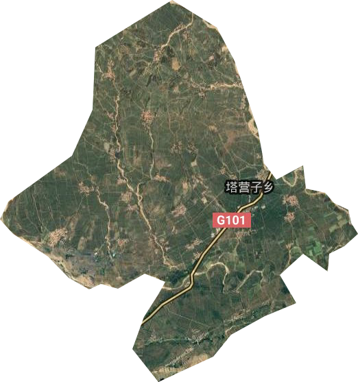 塔營子鎮(zhèn)衛(wèi)星圖