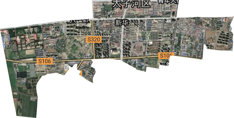 新華街道衛星圖