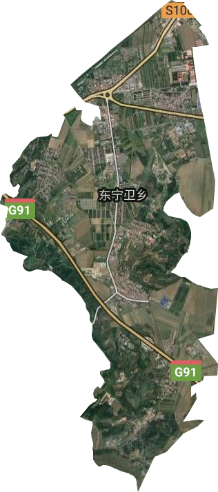 東寧衛鄉衛星圖