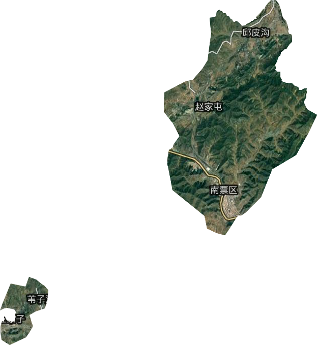 九龍街道衛(wèi)星圖