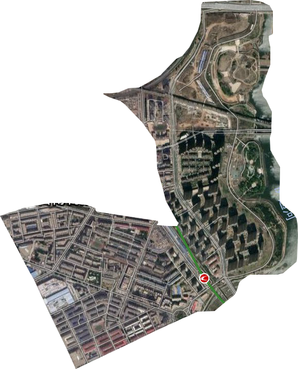 長通街道衛星圖