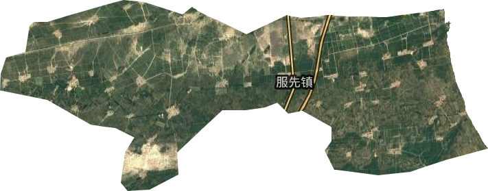服先鎮(zhèn)衛(wèi)星圖