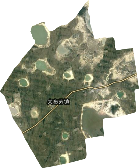 大布蘇鎮衛星圖