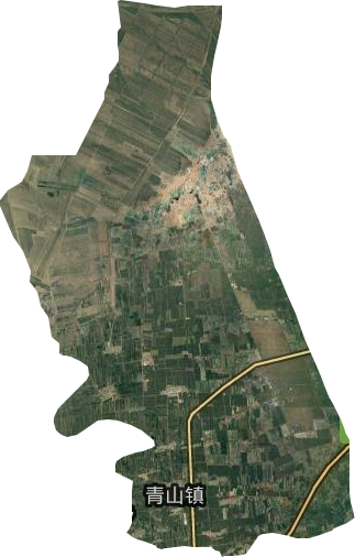 青山鎮(zhèn)衛(wèi)星圖