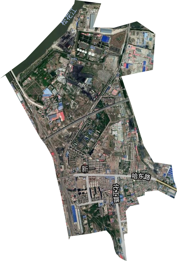 新一街道衛星圖