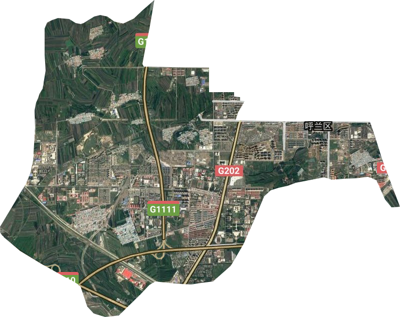 學院路街道衛星圖