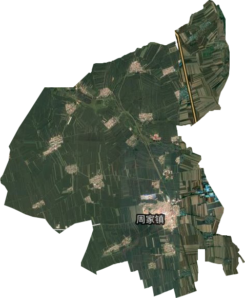 周家鎮衛星圖
