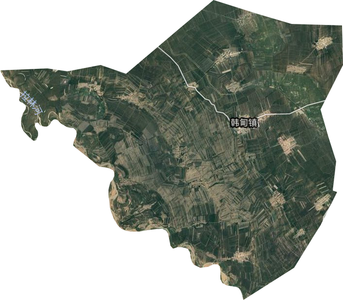 韓甸鎮(zhèn)衛(wèi)星圖