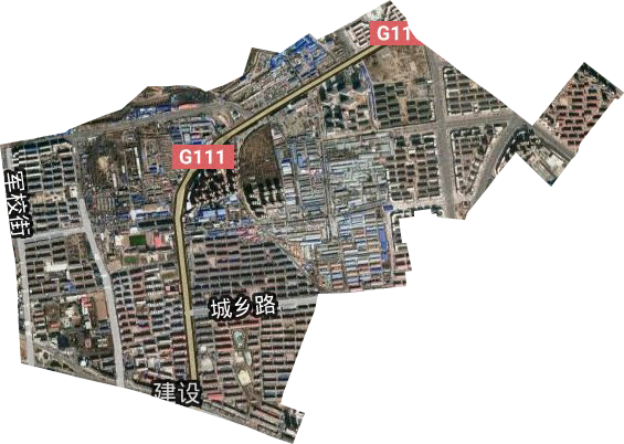 建設街道衛星圖