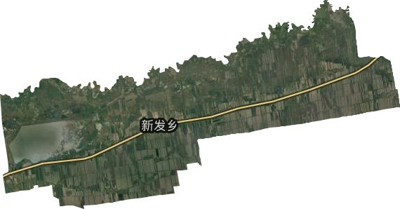 新發鄉衛星圖