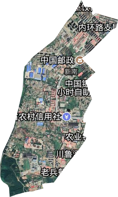 新南街道衛(wèi)星圖