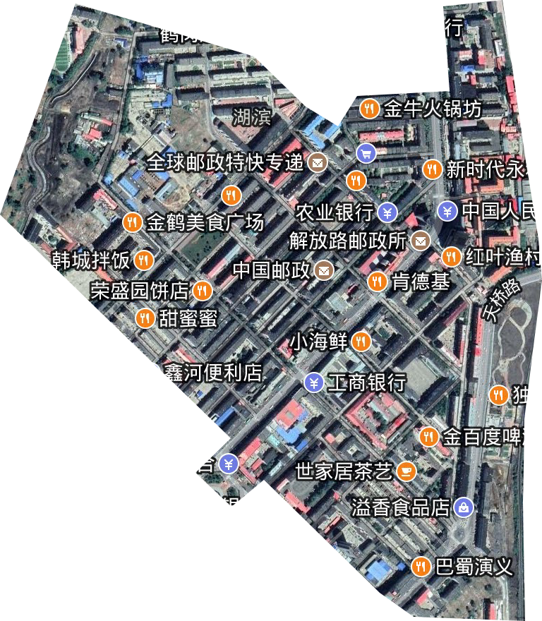 團結街道衛星圖