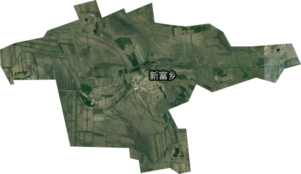 新富鄉衛星圖