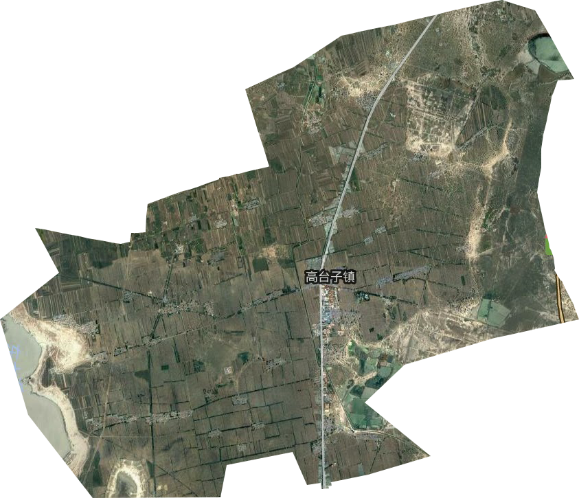 高臺子鎮衛星圖