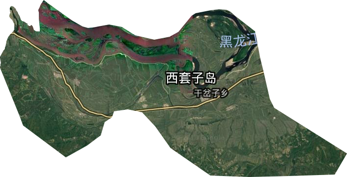 干岔子鄉(xiāng)衛(wèi)星圖