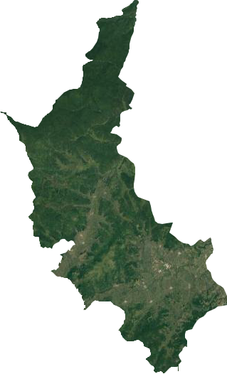 正陽山鄉衛星圖