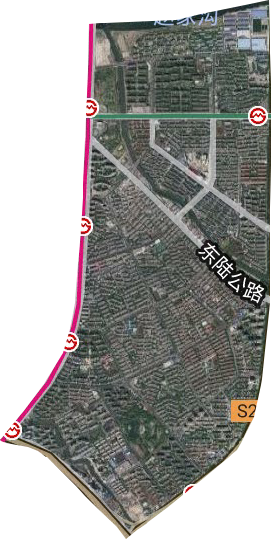 浦興路街道衛星圖