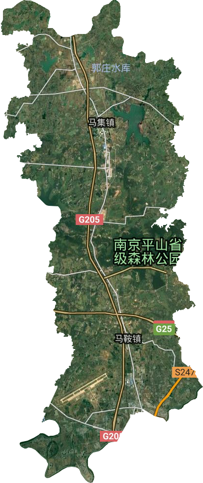 馬鞍街道衛(wèi)星圖
