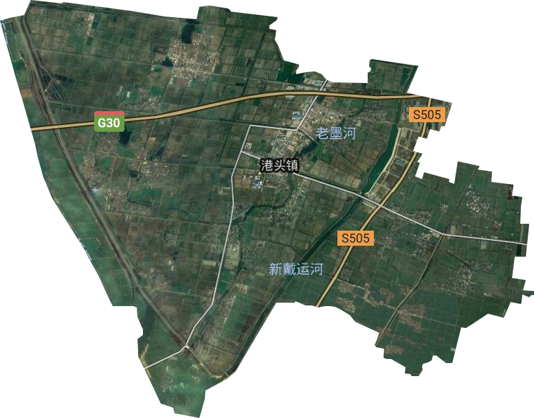 港頭鎮衛星圖