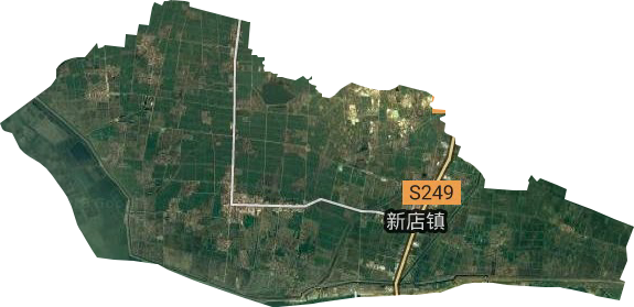 新店鎮衛星圖