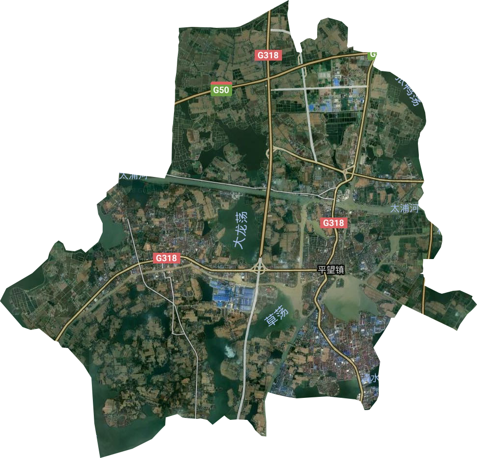 平望鎮(zhèn)衛(wèi)星圖