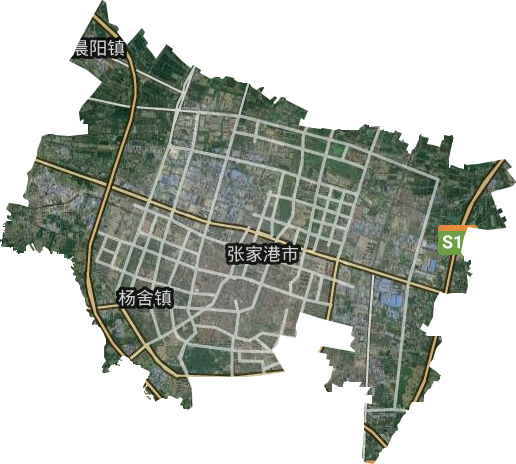 楊舍鎮衛星圖