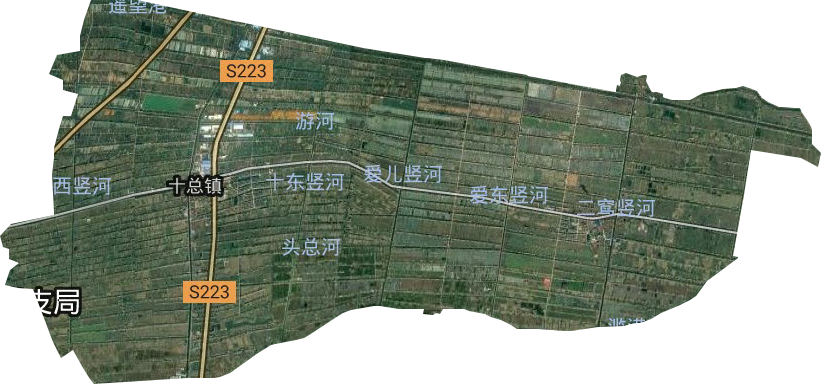 十總鎮衛星圖