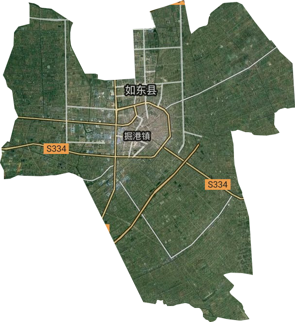掘港鎮(zhèn)衛(wèi)星圖