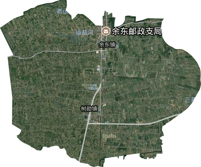 余東鎮(zhèn)衛(wèi)星圖