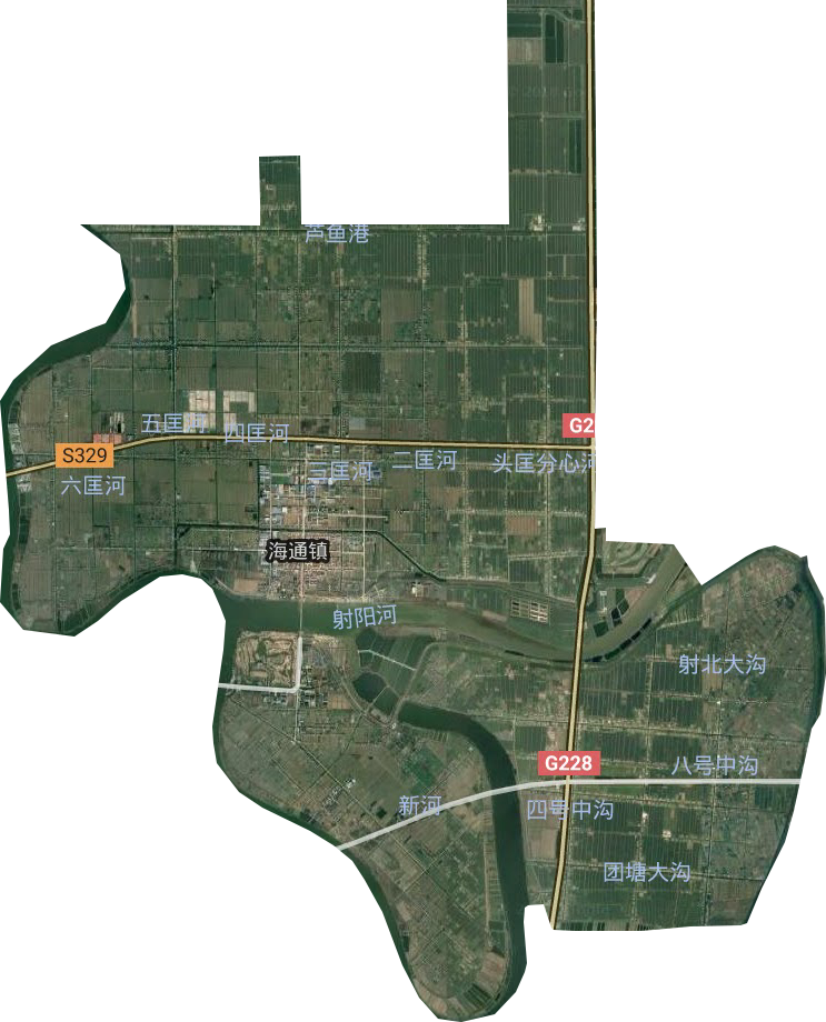 海通鎮衛星圖