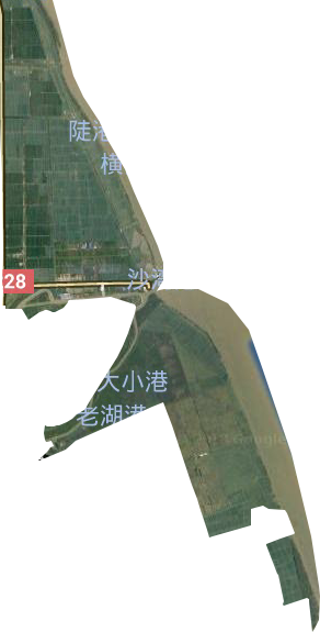 射陽港經(jīng)濟(jì)區(qū)衛(wèi)星圖