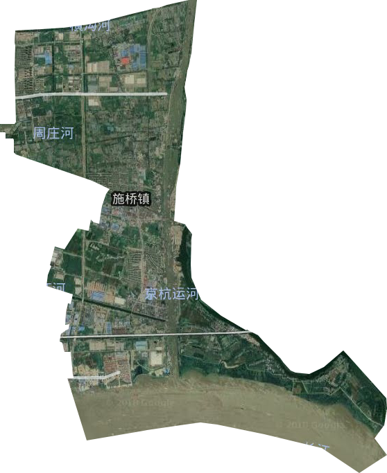 施橋鎮(zhèn)衛(wèi)星圖