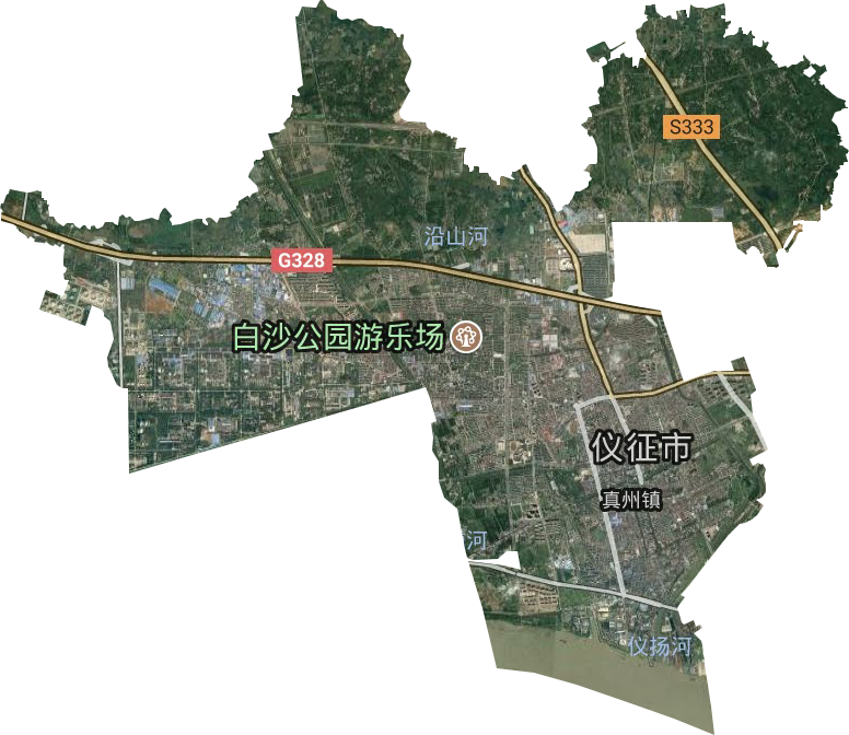 真州鎮(zhèn)衛(wèi)星圖