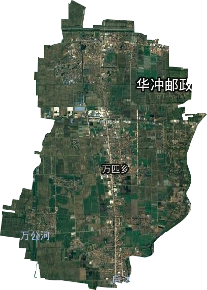 萬匹鄉衛星圖