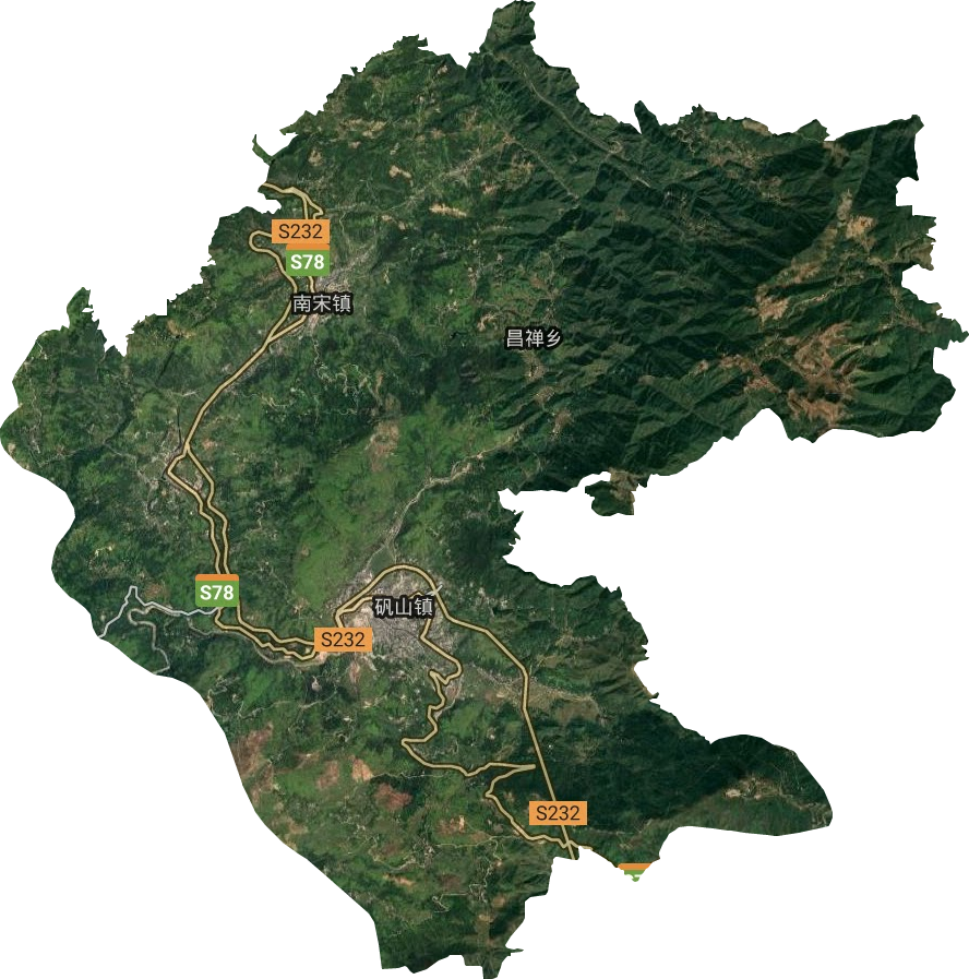 礬山鎮(zhèn)衛(wèi)星圖