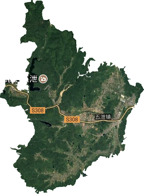 五泄鎮(zhèn)衛(wèi)星圖