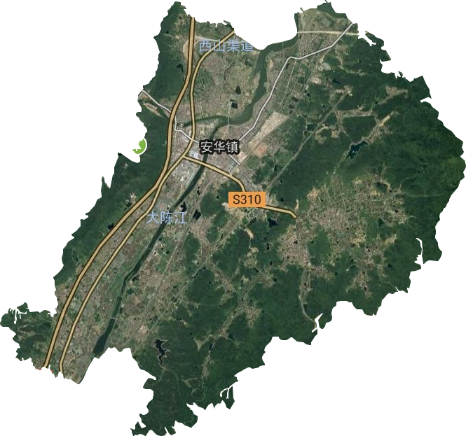 安華鎮(zhèn)衛(wèi)星圖