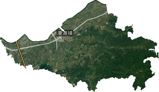 澧浦鎮衛星圖