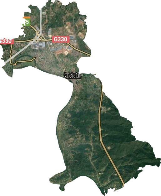 江東鎮(zhèn)衛(wèi)星圖