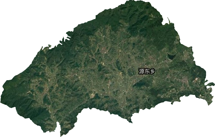 源東鄉衛星圖