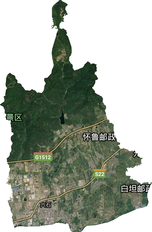 六石街道衛星圖