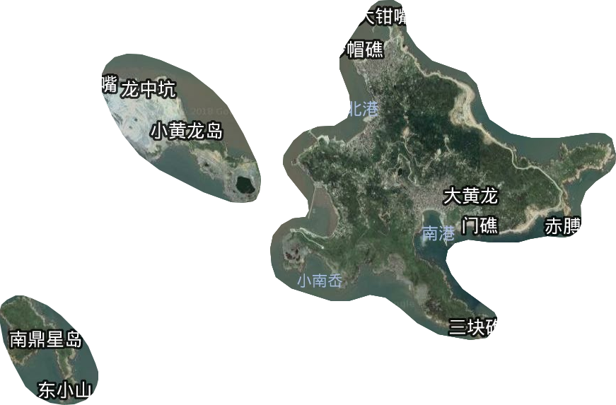 黃龍鄉(xiāng)衛(wèi)星圖