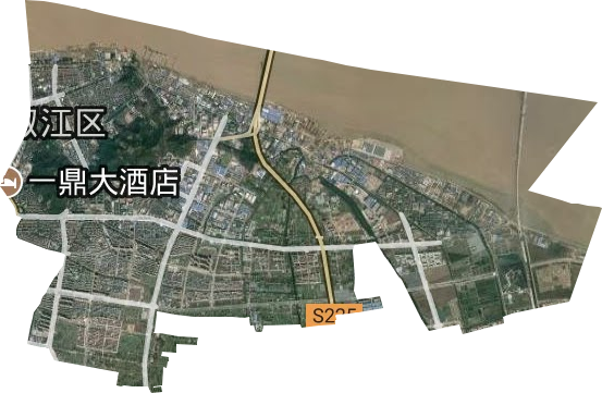 海門街道衛星圖