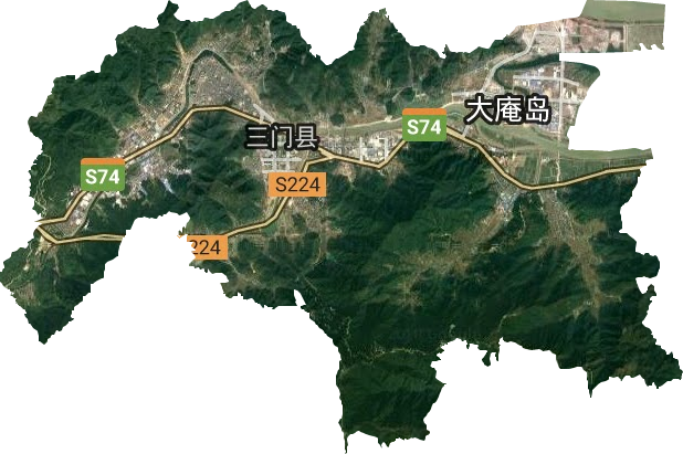 海游鎮衛星圖
