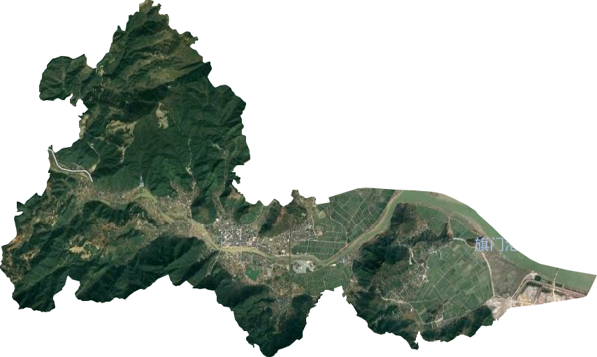 沙柳鎮(zhèn)衛(wèi)星圖