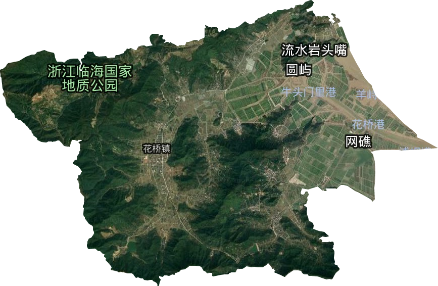 花橋鎮(zhèn)衛(wèi)星圖