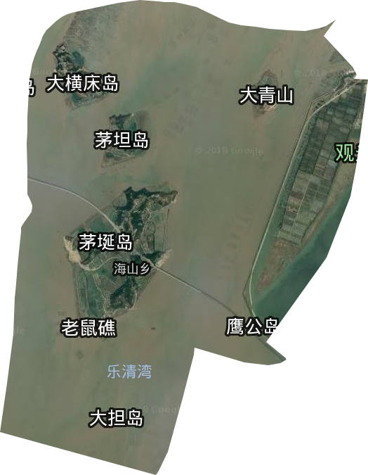海山鄉衛星圖