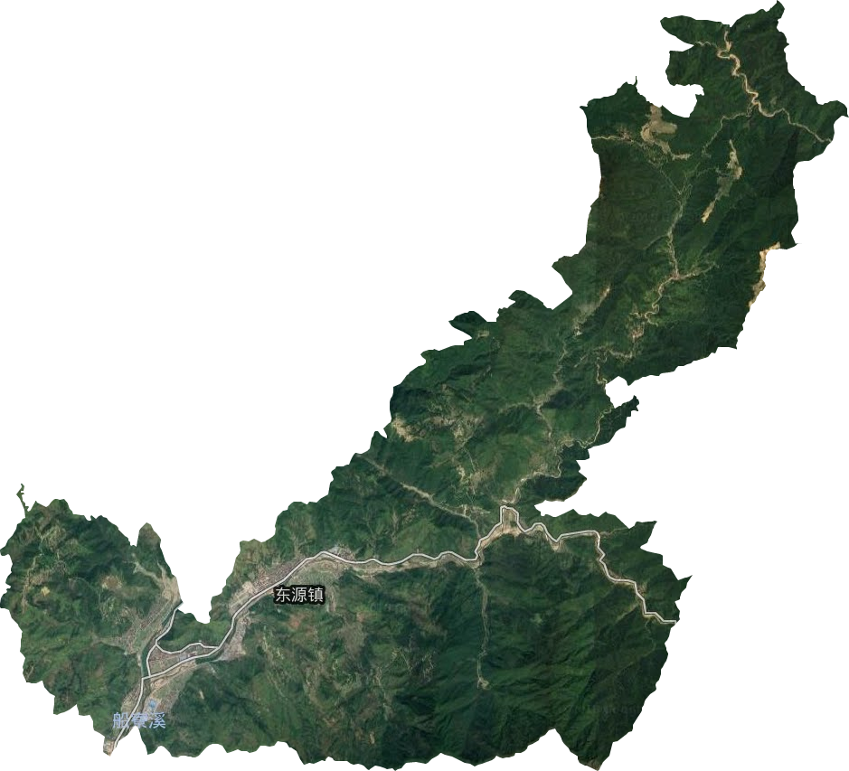 東源鎮衛星圖