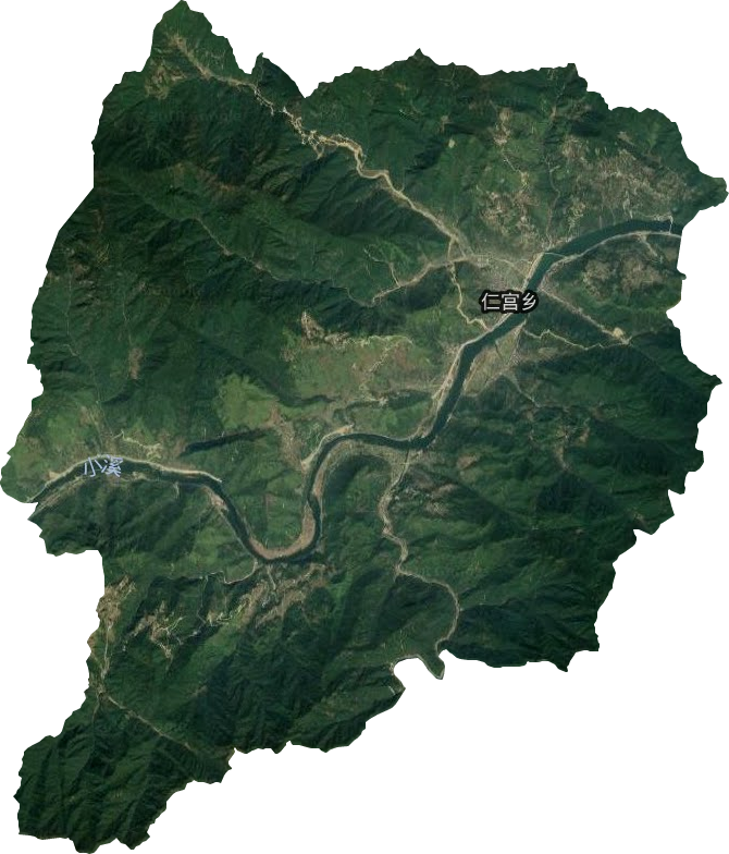 仁宮鄉(xiāng)衛(wèi)星圖