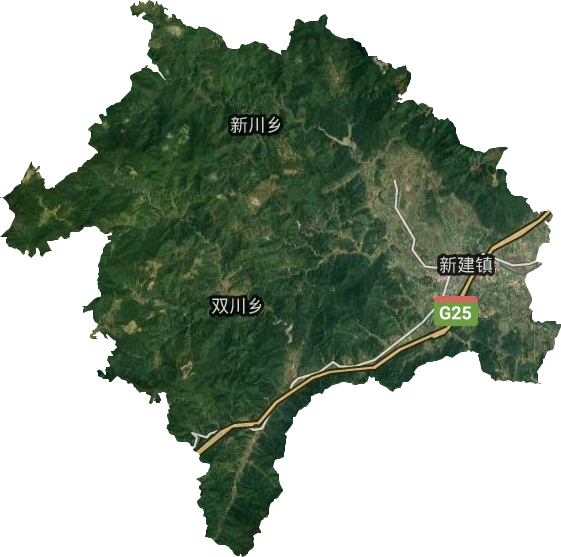 新建鎮衛星圖